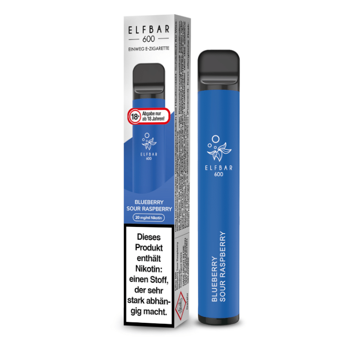 Elfbar 600 Blueberry Sour Raspberry – 20 mg