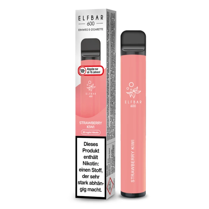 ELF BAR 600 - Strawberry Kiwi - 20mg/ml - 20 mg