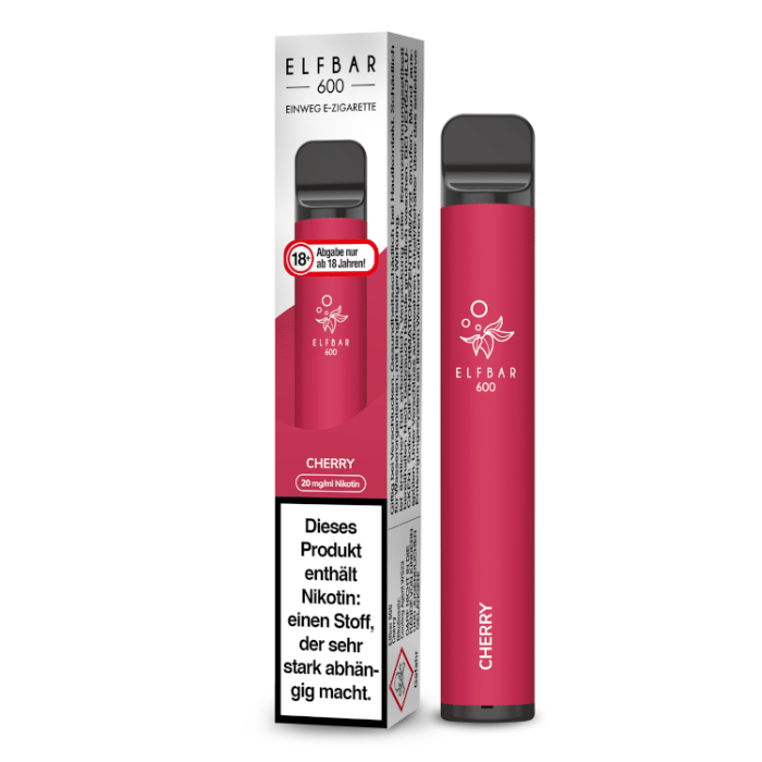 ELFBAR 600 - Cherry - Mit Nikotin