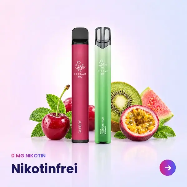 Nikotinfreie Produkte