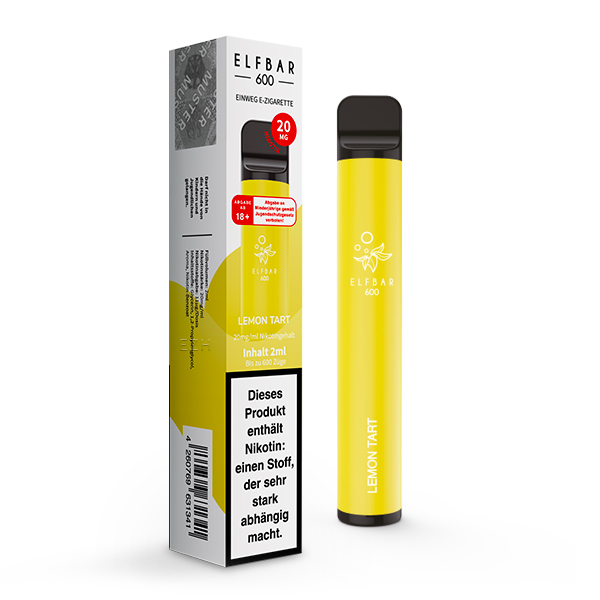 Elfbar 600 Lemon Tart – 20 mg
