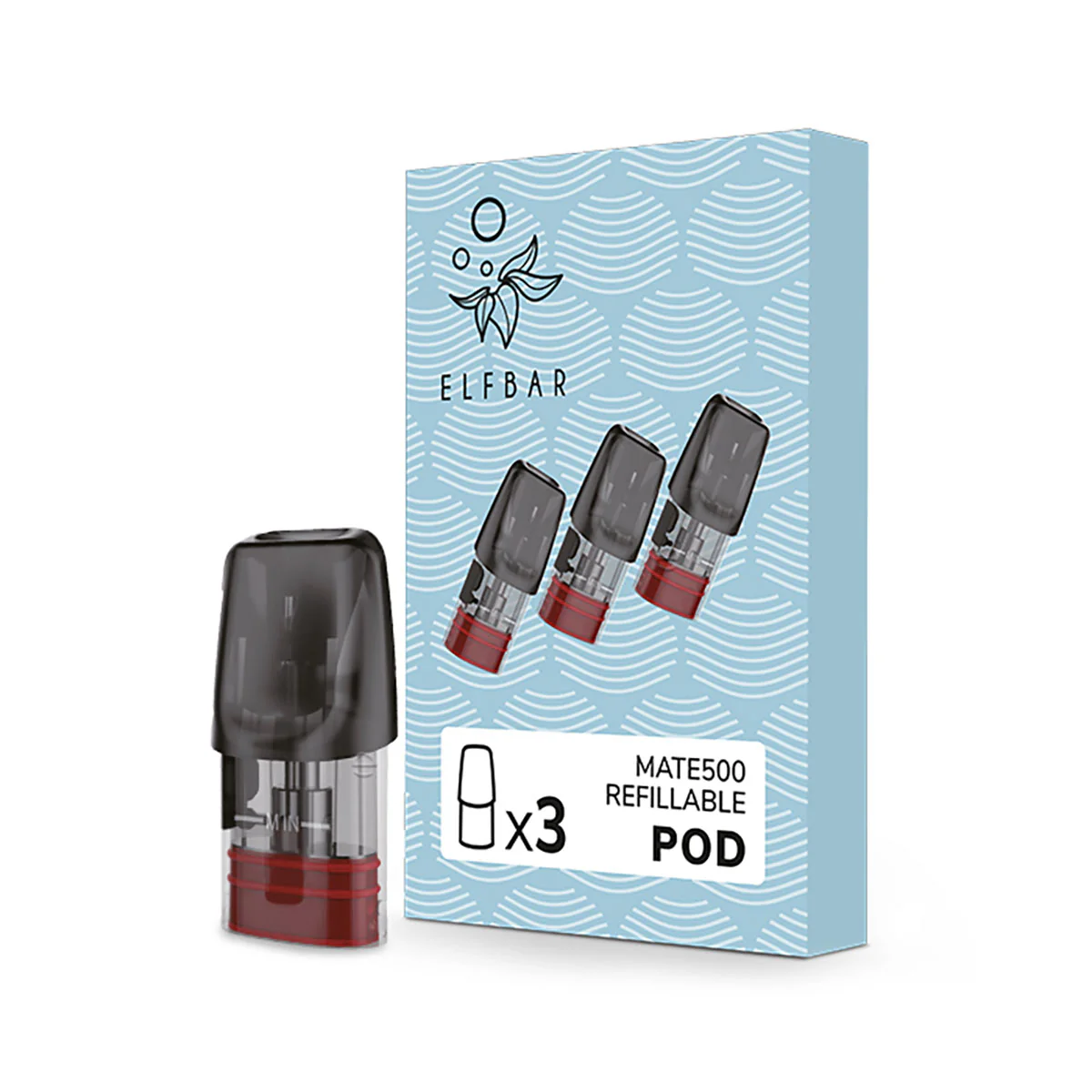 Elfbar Mate500 P1 Pods - Leer Pods