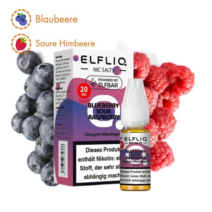 Elfbar Elfliq Blueberry Sour Raspberry