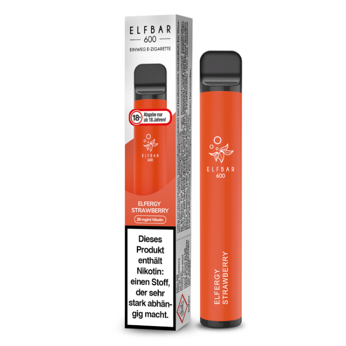 Elfbar 600 Elfergy Strawberry – 20 mg