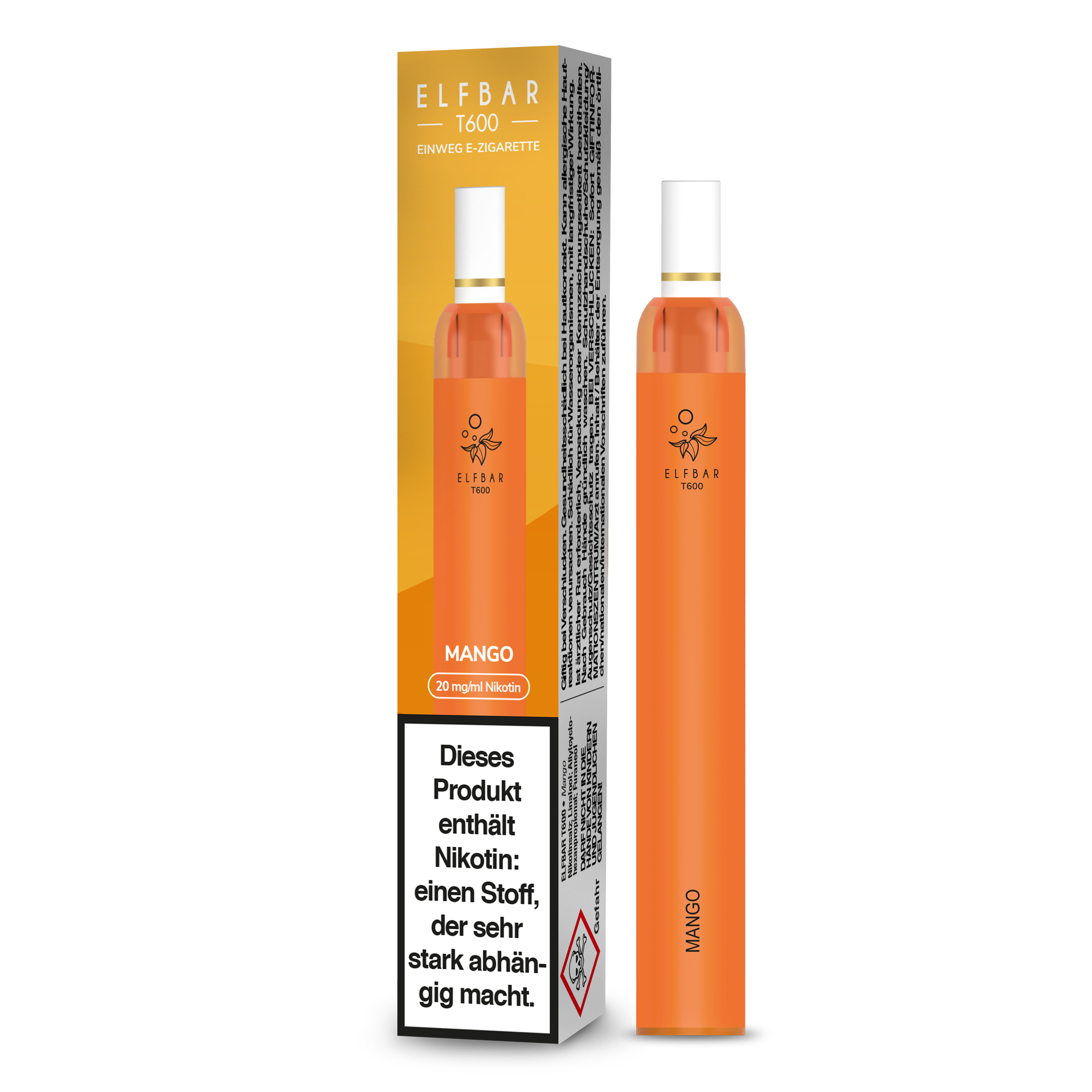 Elfbar T600 Mango – 20 mg
