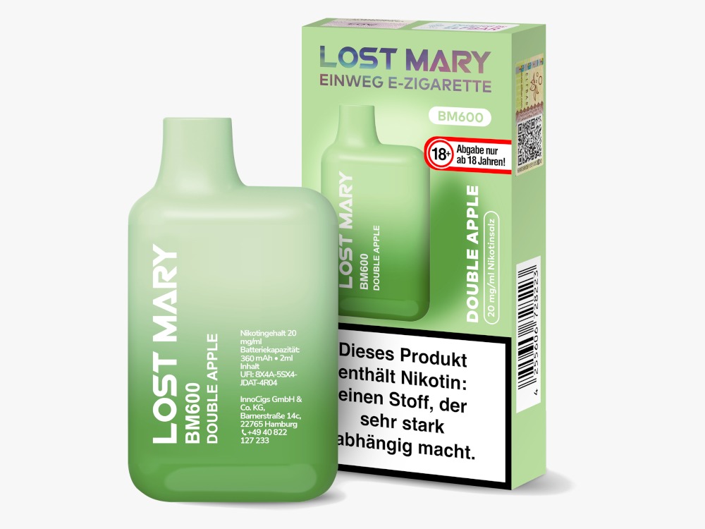 Lost Mary BM600 - Double Apple - 20mg