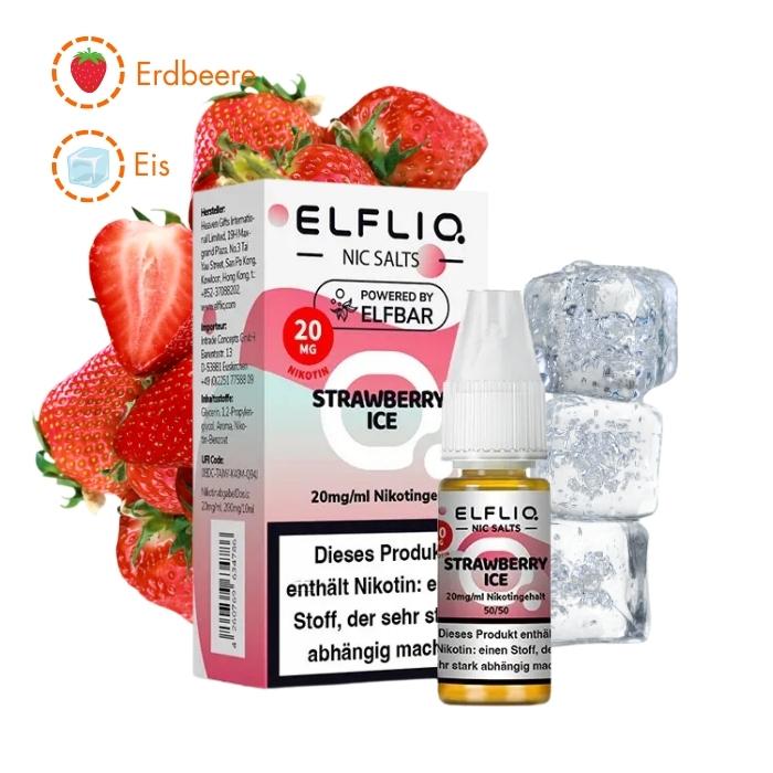 Elfbar Elfliq Strawberry Ice