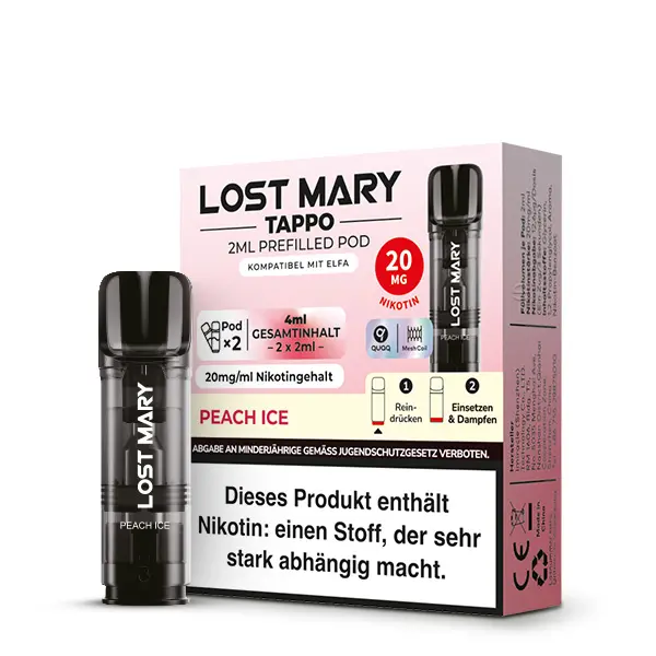 Lost Mary Pods - Peach Ice