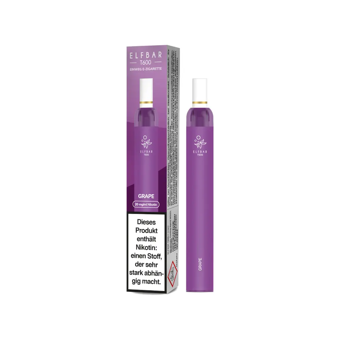 Elfbar T600 Grape – 20 mg