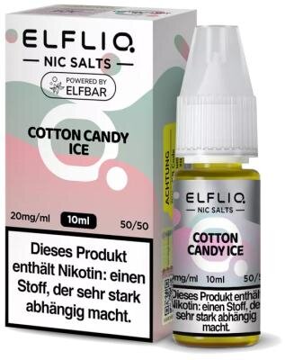 Elfbar Elfliq Cotton Candy Ice – 20 mg