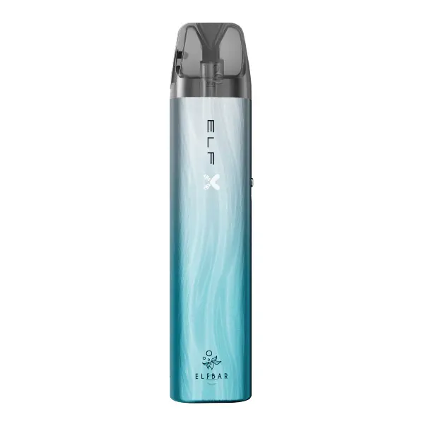 Elfbar ELFX Refillable Kit Silver Blue