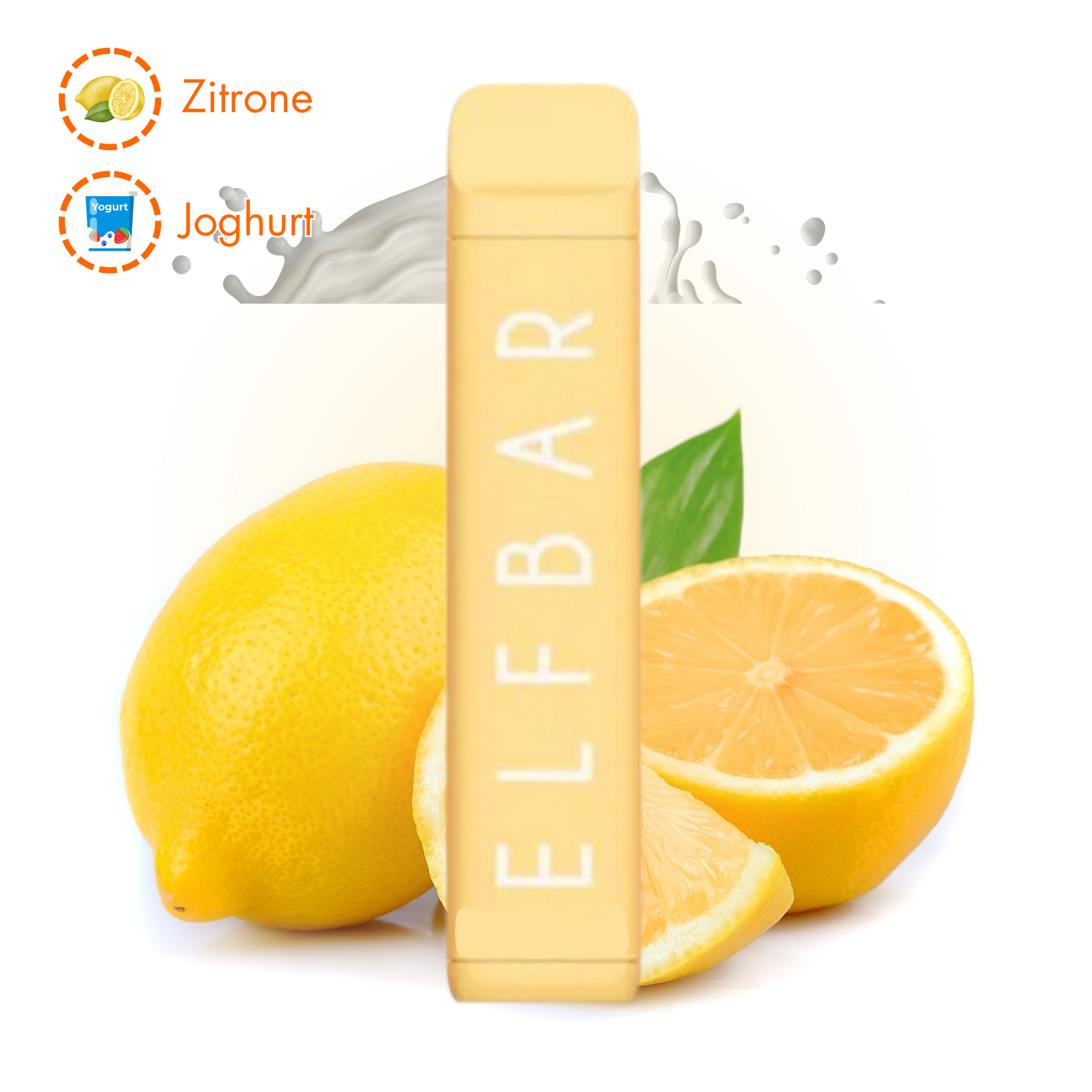 Elfbar NC600 - Citrus Yogurt - 20mg Nikotin