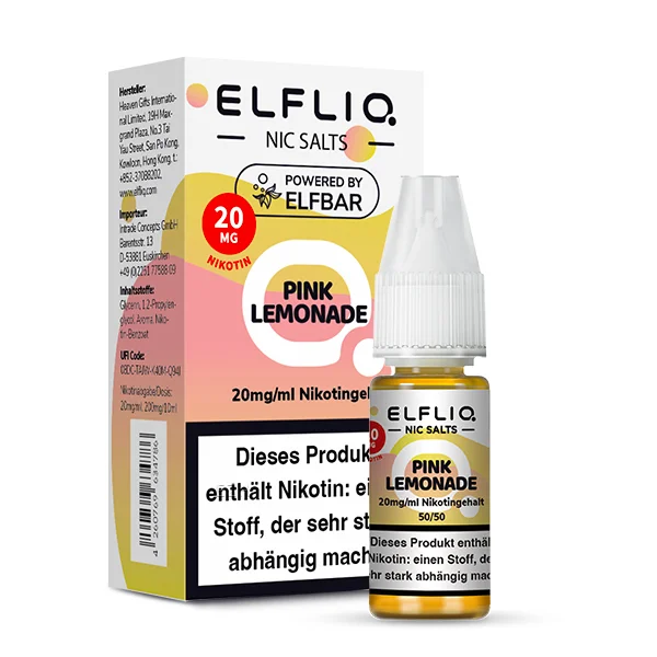 Elfbar Elfliq Pink Lemonade