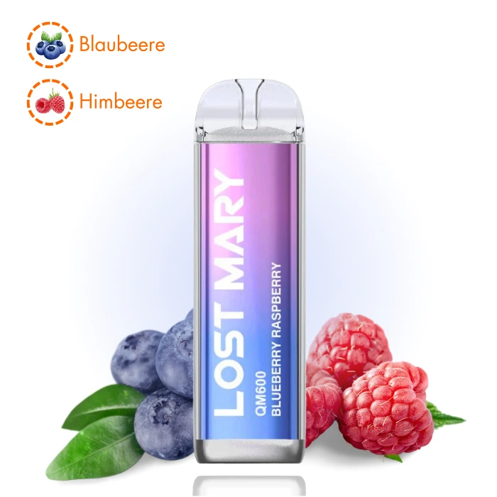 Lost Mary QM600 - Blueberry Raspberry - 20mg 