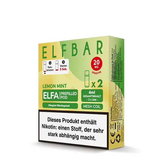 ELF BAR ELFA - Pods Lemon Mint