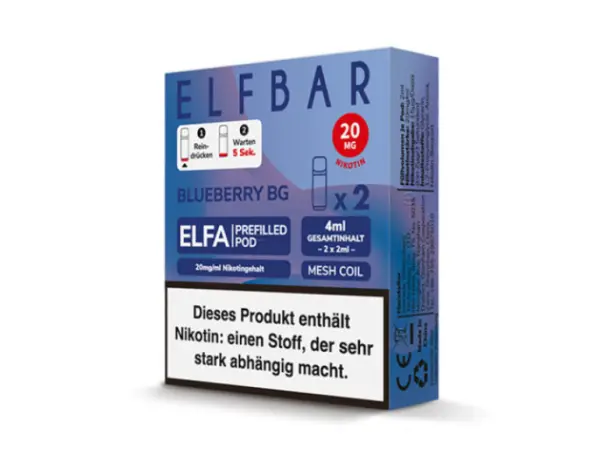 ELF BAR ELFA - Pods Blueberry BG