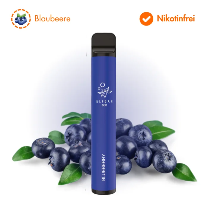Elfbar 600 Blueberry Nikotinfrei