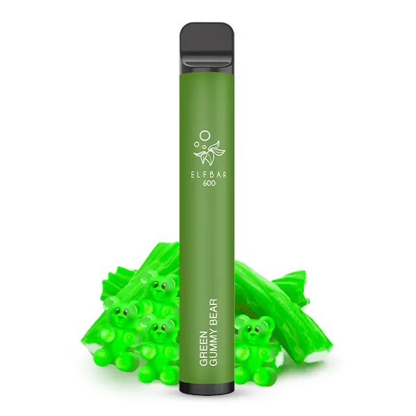 ELF BAR 600 - Green Gummy Bear / Green Apple - 20mg/ml - 20 mg