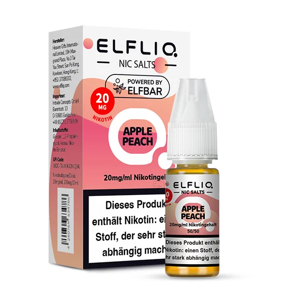 Elfbar Elfliq Apple Peach