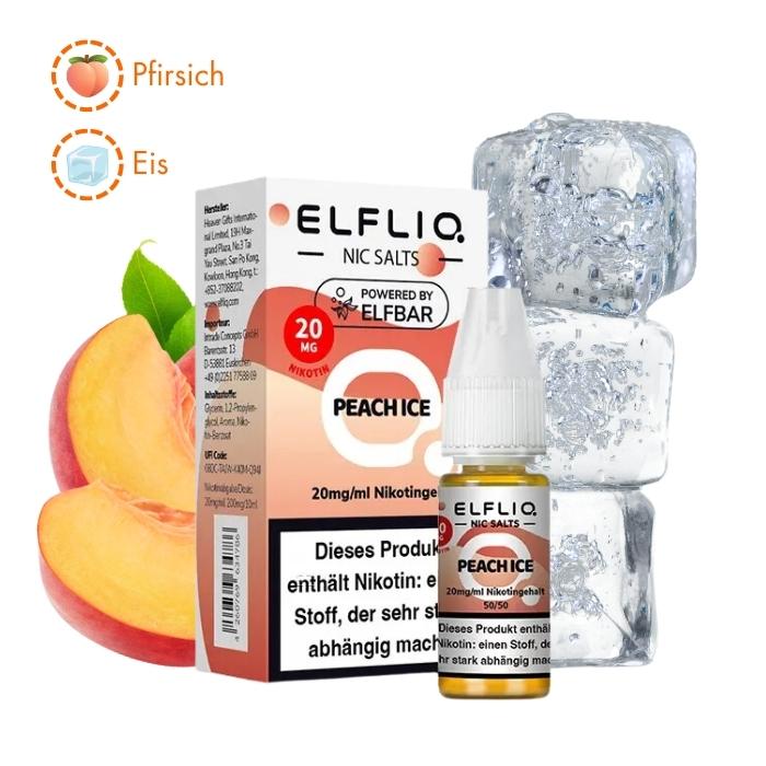 Elfbar Elfliq Peach Ice