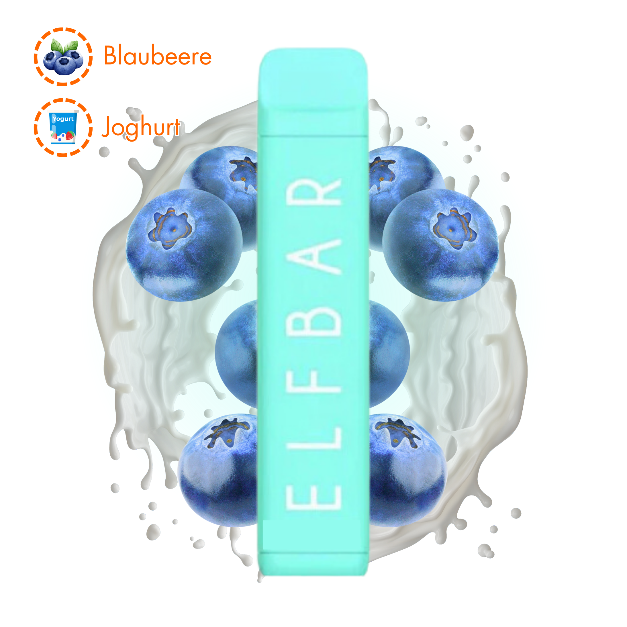 Elfbar NC600 - Blueberry Yogurt - 20mg Nikotin