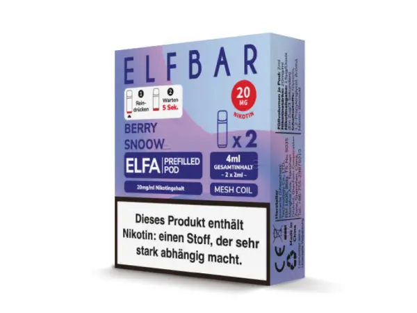 ELF BAR ELFA - Pods Blueberry Snoow