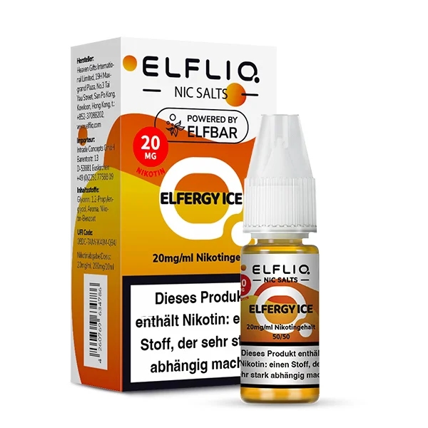 Elfbar Elfliq Elfergy Ice
