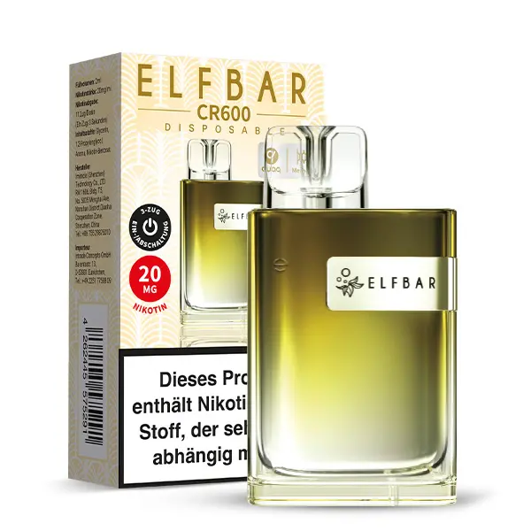 Elfbar Crystal CR600 - Pineapple Ice