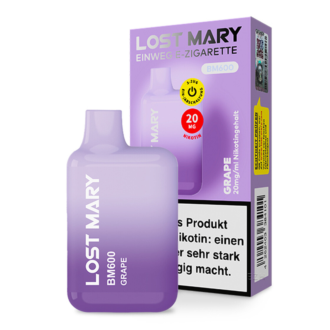 Lost Mary BM600 - Grape - 20mg