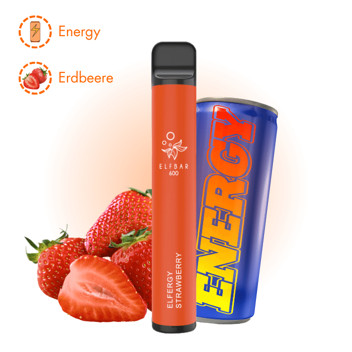 Elfbar 600 Elfergy Strawberry – 20 mg